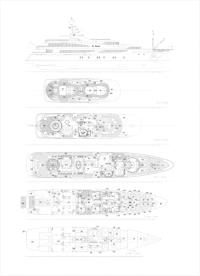 ST-DAVID yacht charter: Layout