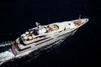 ST-DAVID yacht charter: Stunning exterior space