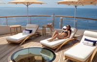 ST-DAVID yacht charter: Sun deck aft