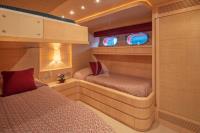 GLAROS yacht charter: Twin cabin II