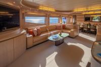 GLAROS yacht charter: Saloon I