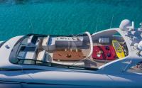 GLAROS yacht charter: Sundeck