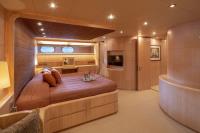 GLAROS yacht charter: Master cabin II
