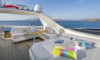 GORGEOUS yacht charter: Sun deck other view