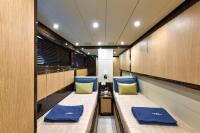 ATHOS yacht charter: Twin cabin