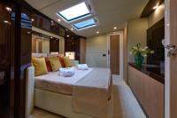 ATHOS yacht charter: main deck cabin
