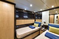 ATHOS yacht charter: Twin lateral view