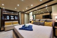 ATHOS yacht charter: Master cabin