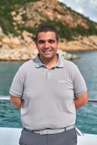 ATHOS yacht charter: Captain Francesco Murgia