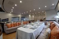 ATHOS yacht charter: Salon view