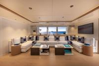 SOLAFIDE yacht charter: Upper Deck Salon - Convertible Double Cabin