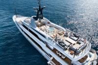SOLAFIDE yacht charter: Aerial photo of SOLAFIDE
