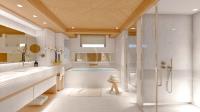 VIANNE yacht charter: Master Bathroom