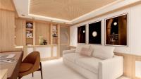 VIANNE yacht charter: Master Office