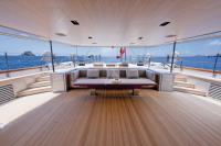 BARACUDA-VALLETTA yacht charter: Aft deck