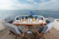 ALMAZ yacht charter: Aft Deck