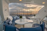 ALMAZ yacht charter: Flybridge