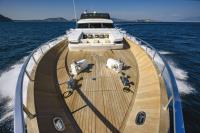 SANDI-IV yacht charter: Foredeck area