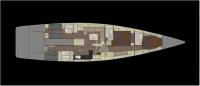AEGIR yacht charter: Layout