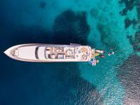MOBIUS yacht charter: Aerial
