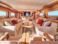 MOBIUS yacht charter: Salon other view