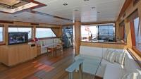 GETAWAY yacht charter: Saloon