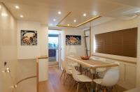 RIVIERA yacht charter: Dining Area .