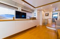 RIVIERA yacht charter: Retractable TV