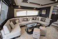SOFIA-D yacht charter: Salon sofa