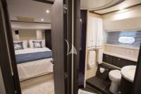 SOFIA-D yacht charter: VIP cabin en-suite facilities