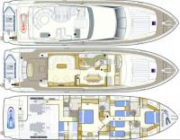 SOFIA-D yacht charter: Layout