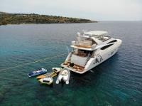 GIA-SENA yacht charter: Aft view