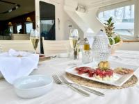 SHANGRA yacht charter: Fresh Fish Course