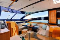 ANTAMAR-II yacht charter: Salon & Dining area