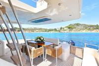 ANTAMAR-II yacht charter: Aft Deck