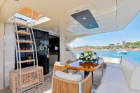 ANTAMAR-II yacht charter: Aft Deck