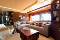 IL-SOLE yacht charter: Upper deck salon