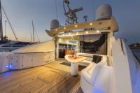 OCTAVIA yacht charter: Aft deck