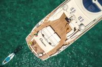 OCTAVIA yacht charter: Aft aerial view