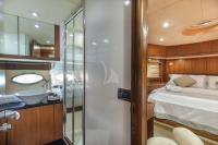 OCTAVIA yacht charter: VIP cabin's bathroom