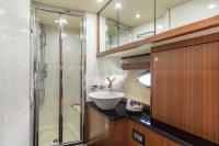 OCTAVIA yacht charter: Twin cabin's bathroom