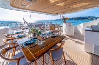 NEW-STAR yacht charter: Aft Upper Deck