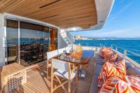 NEW-STAR yacht charter: Aft Main Deck