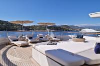 ST-DAVID yacht charter: Large Sun deck