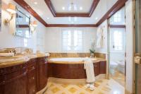 ST-DAVID yacht charter: VIP cabin bath