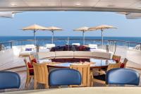 ST-DAVID yacht charter: Sun deck aft