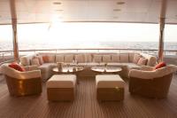 ST-DAVID yacht charter: Main deck aft