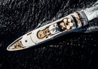 ST-DAVID yacht charter: Expansive sun deck with large jacuzzi, sun pads and BBQ