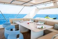 AQUILA yacht charter: Sun deck