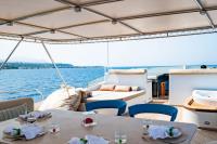 AQUILA yacht charter: Sun deck